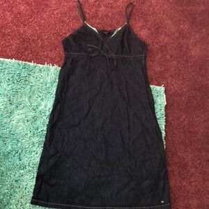 Tommy Hilfiger Black Denim Dress
